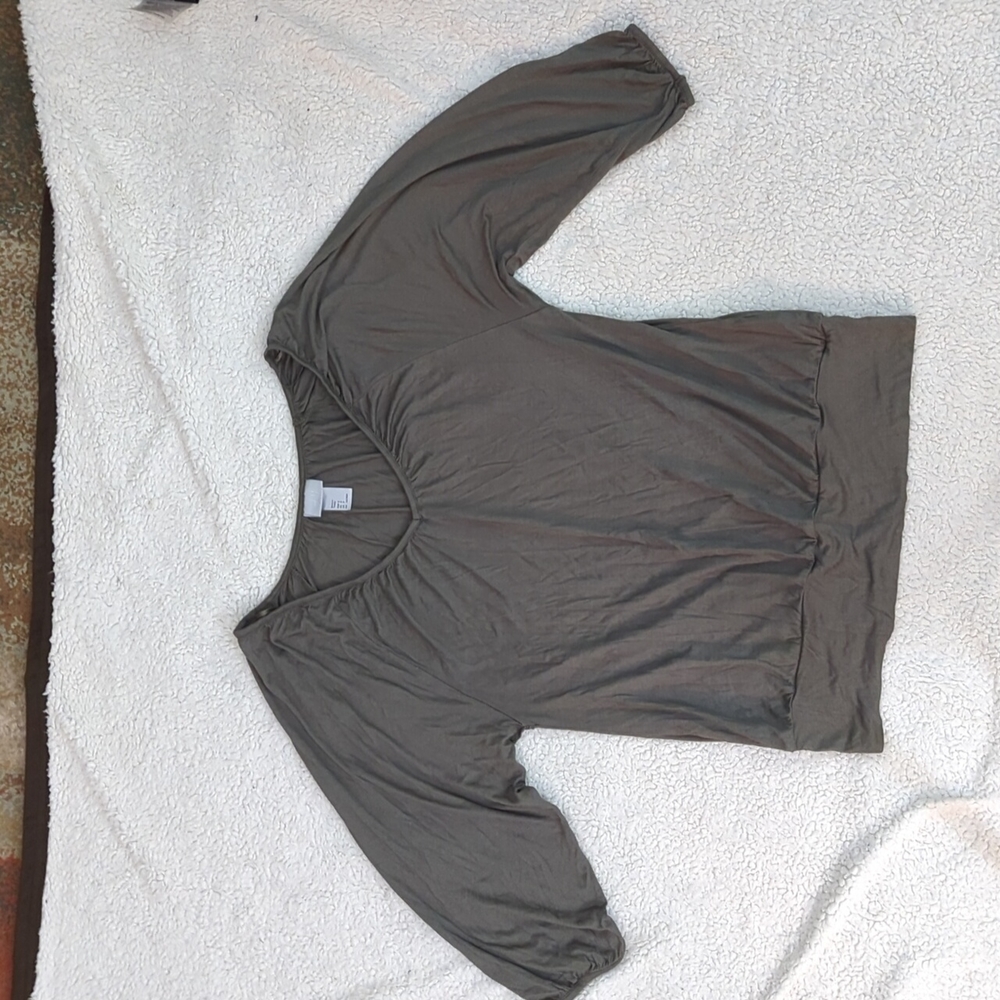 Women's Khaki green casual top